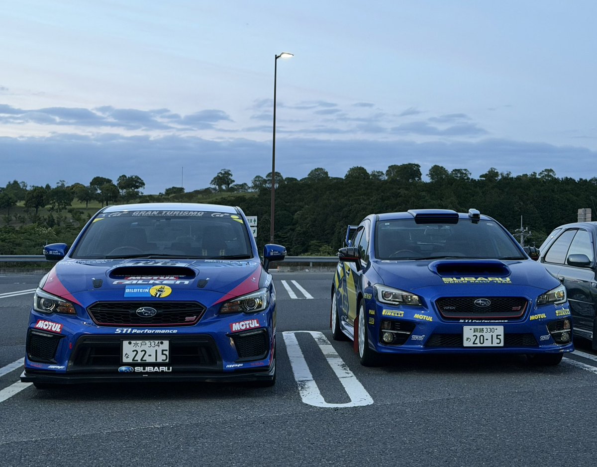 Subaru555Grb's tweet photo. VAB後期前期並び✨👍 https://t.co/8Hg9AE72m6