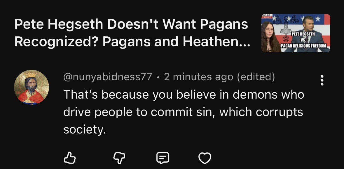 UPTPagan's tweet photo. I return and so do the christ cuck retards. https://t.co/2p8PpYrhD2