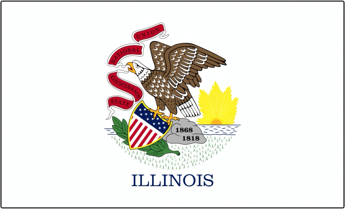 StcraftDesigns's tweet photo. Illinois Flag | SVG, PNG Files | Digital Download by StatecraftDesigns 
 https://t.co/nKNGDpm0Gl via @Etsy 
#Illinois #statesymbol #natureart #digitalart #etsyseller https://t.co/vPhS695MS0