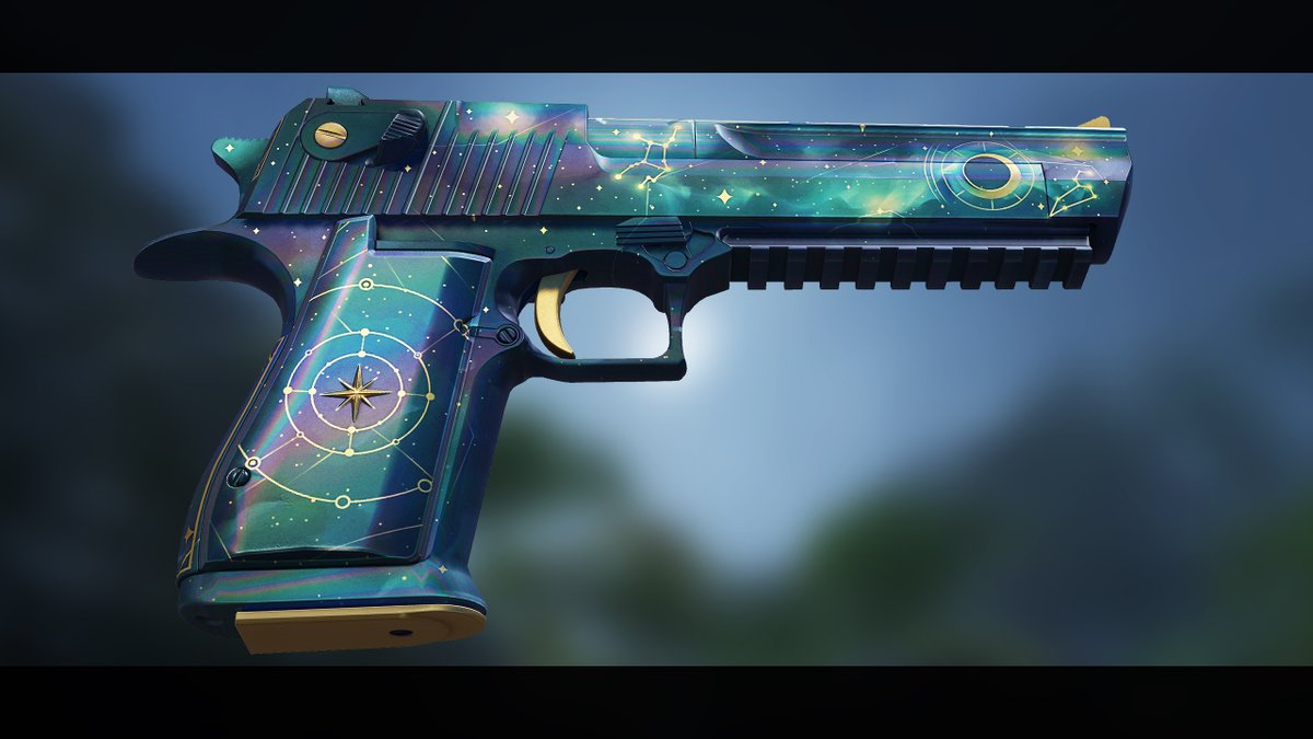 Quzga_'s tweet photo. Deagle Celestial, a iridescent galaxy inspired skin with constellations, solar eclipse and star map.

With @mdebski95 for @CounterStrike  :)

(Och glad nationaldag till svenskar) https://t.co/BOrBAWt8qL