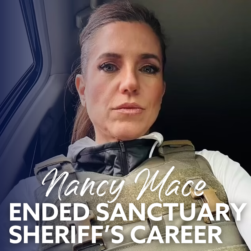 NancyMace's tweet photo. I'm not asking South Carolina sheriffs to back ICE. I'm telling them. Deport illegals or we will deport you from your job. https://t.co/98uYi5qcrV