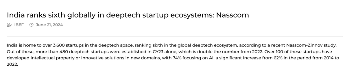 India100Develop's tweet photo. @Tejusurya_ What knowledge you have for any deeptech startups ?
https://t.co/W5h7nW3sMs https://t.co/VNyDRDmN18