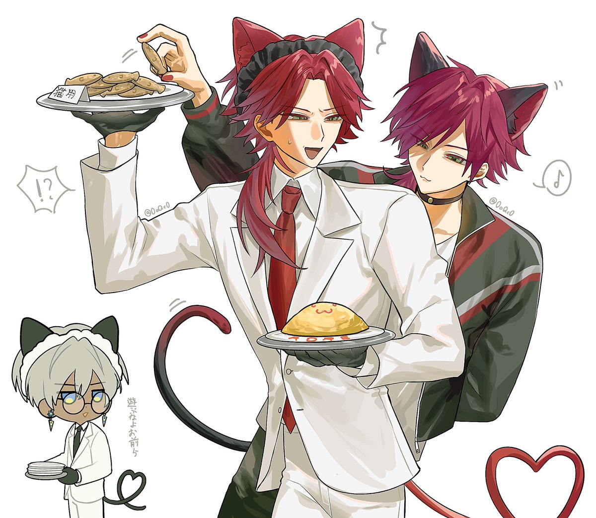 0oQc0's tweet photo. 謎シチュ🐱 https://t.co/U1IiQ04ypn