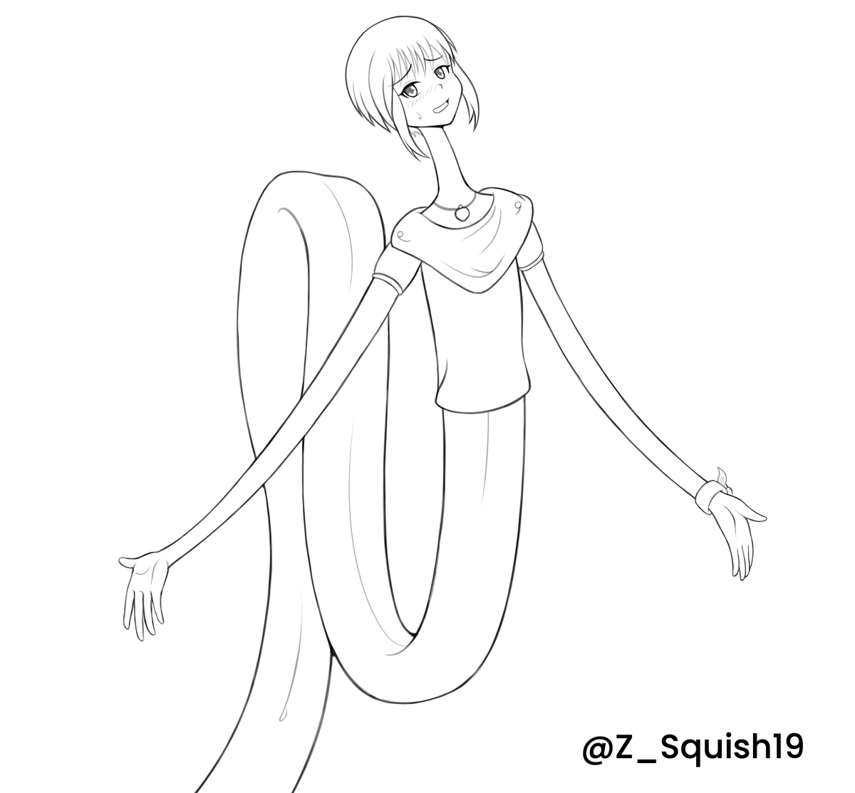 Z_Squish19's tweet photo. Double post this week 😁
Milly from @ChicoChrono  in her old suit and a sketch of elastic Elpeo Ple from Gundam ZZ https://t.co/gr1cMoOO3c