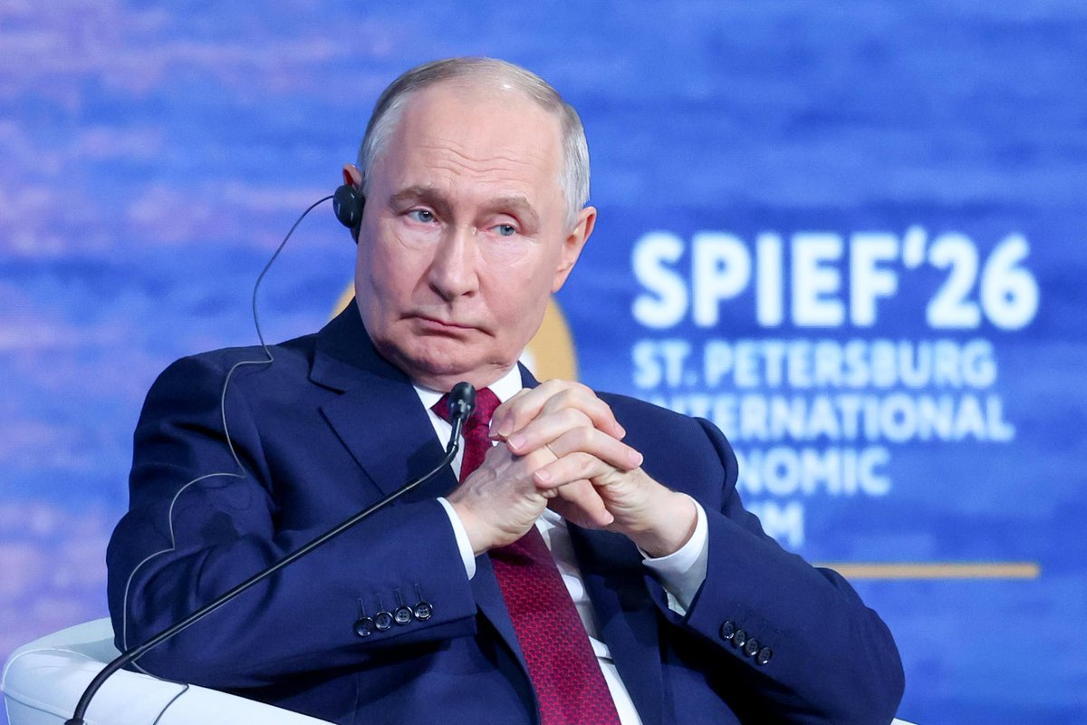 nxt888's tweet photo. 🇷🇺VLADIMIR PUTIN:

"The first thing that I wanted to say: I think that many people in the United States, too, do understand this.

The attempt to use the dollar as an instrument of political struggle, as a weapon in the political struggle, was an immense, catastrophic, I would say strategic mistake of the former US leadership.

The dollar is one of the basic components of the US economic might and its undoubted competitive advantage.

And this competitive advantage consists not only in being a reserve currency, but also in the possibility for the US economy to get a win, to earn real money, big money.

When the former US leadership began to use its currency, which so far remains the world reserve currency, as an instrument of political struggle everybody thought: And they can use these weapons against us, too. And what will happen? What will happen to our reserves nominated in dollars? What will happen to our money invested in US assets?

Of course, the basic foundations of the US economic might are great and strong.

But still, there problems that I have mentioned: both the debt and the undermined trust in the dollar as a world currency.

Now, if the oil price stays high, it will be expensive and this will tell on the entire chain of economic interaction.

Most likely, this will have an impact on the inflation of the leading economies, including inflation in the United States.

And this is a basic, an absolutely fundamental condition of the US currency’s stability.

After all, it is not secured by anything; the United States once abandoned the gold standard.

And what is the basis of the US currency’s stability?

The reliability and stability of the economy itself, with low inflation as its main condition.

Oil prices are high, the inflation is growing and the foundation of the US economy will be shaking, do you see?

Here are the repercussions.

And we want to avoid this; we want stability in this sector and will work for it.

This is why I think that everybody understands us: we and Saudi Arabia, our friends, with the Crown Prince are just working on balancing the interests of both suppliers and consumers, and so far, everything works out in general.

We are very grateful to the Crown Prince and all our friends who work in this domain."