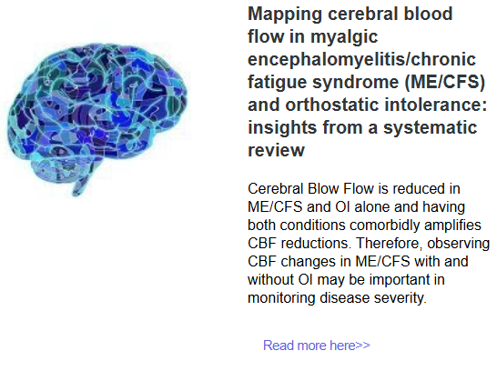 TomKindlon's tweet photo. Mapping cerebral blood flow in myalgic encephalomyelitis/chronic fatigue syndrome (ME/CFS) and orthostatic intolerance: insights from a systematic review

https://t.co/dMb3458YsU

Screenshot from AMMES May 2026 Newsletter

#MEcfs #OrthostaticIntolerance https://t.co/L3NTjbzxx7