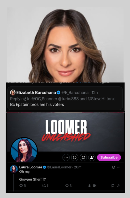 cnavigato's tweet photo. @E_Barcohana Who are the defeated "Groypers" you are referring to?

Hey @cagop please try and keep this group think lady on a tighter leash.  Thanks from the grass roots. https://t.co/lIt9vxPsQf
