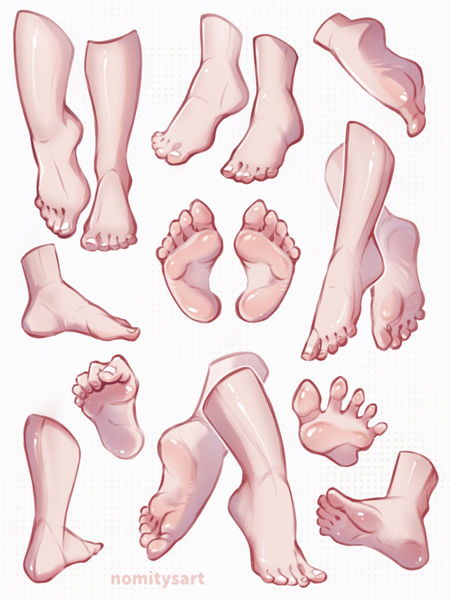 nomitysart's tweet photo. Feet practice 😳 https://t.co/fVxPR9jxwi