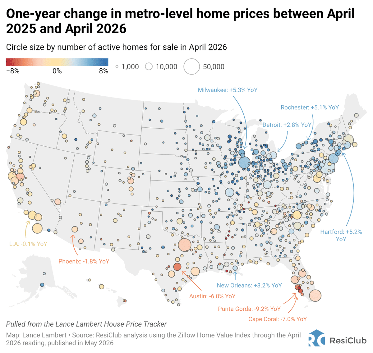 jonbrooks's tweet photo. Zillow's updated outlook... 

What do you notice? https://t.co/OYH2N0Ug91