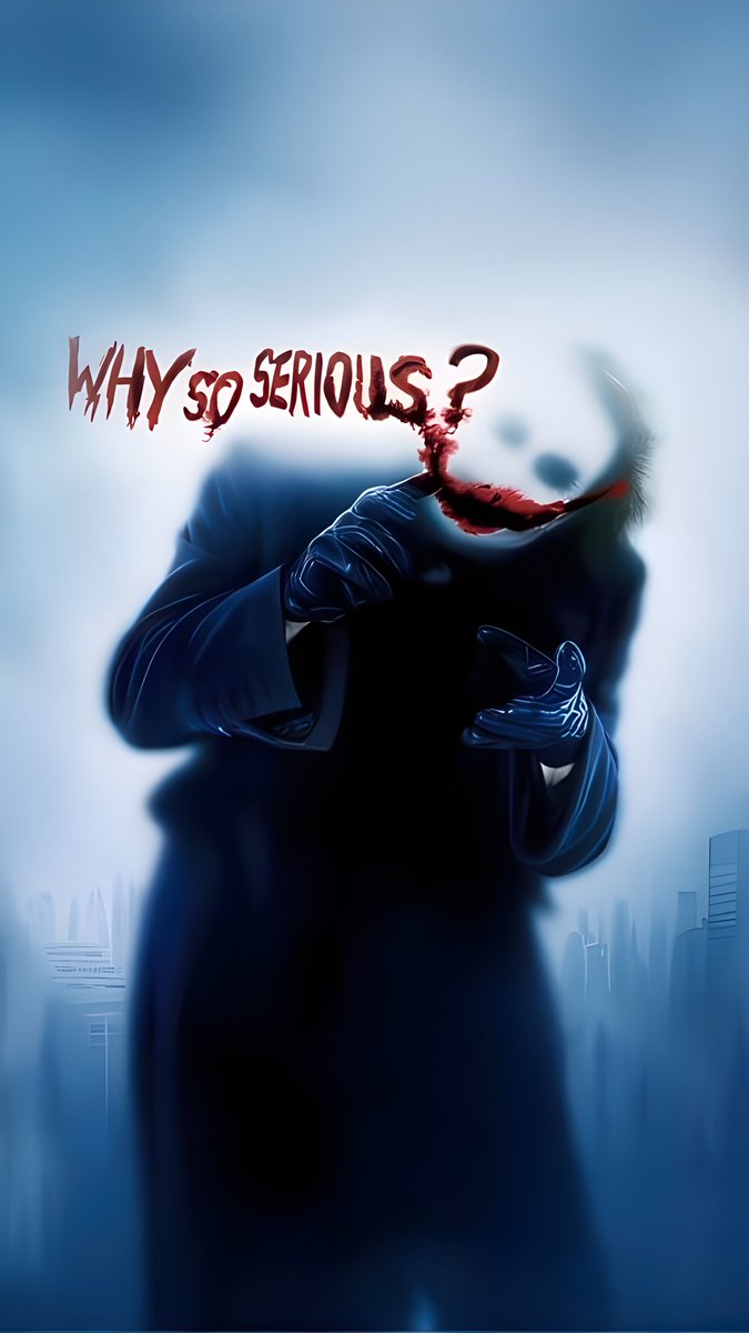 Classisco123's tweet photo. Why so serious ? 🃏 https://t.co/Dabr3Zj9J0
