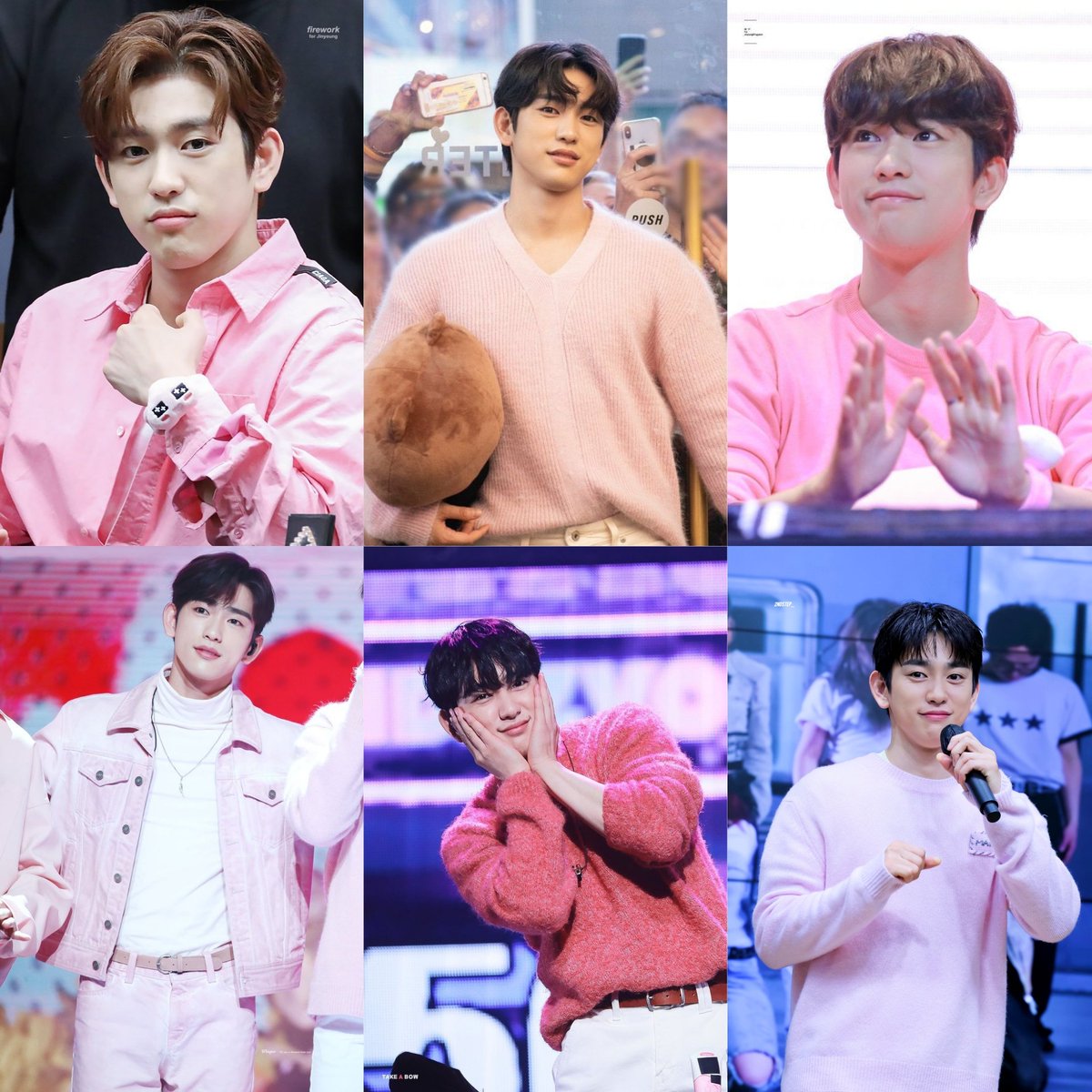 jinyoungluv_'s tweet photo. he owns the color https://t.co/wQv6JQRbUd