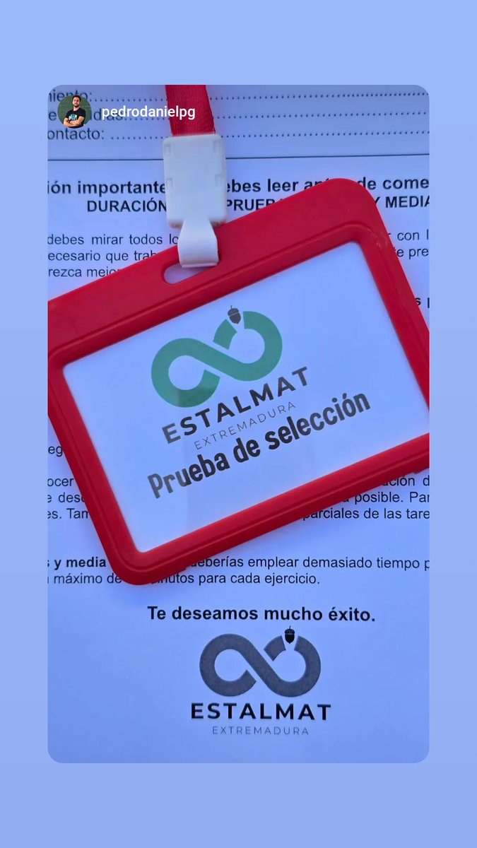 SEEMVRProsper's tweet photo. ‼️ESTALMAT EXTREMADURA‼️

Hoy tuvo lugar la prueba de selección para participar en el programa Estalmat el curso que viene.

Enhorabuena a todos. 

#ESTALMAT 
#estalmatextremedura https://t.co/bZabFEdqcB