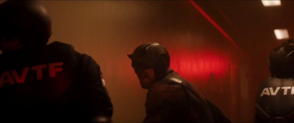 Volta1228's tweet photo. Word to the wise: never fight #Daredevil in a hallway. 

Daredevil Born Again, 2x08 "The Southern Cross" https://t.co/bM6FAPu92g