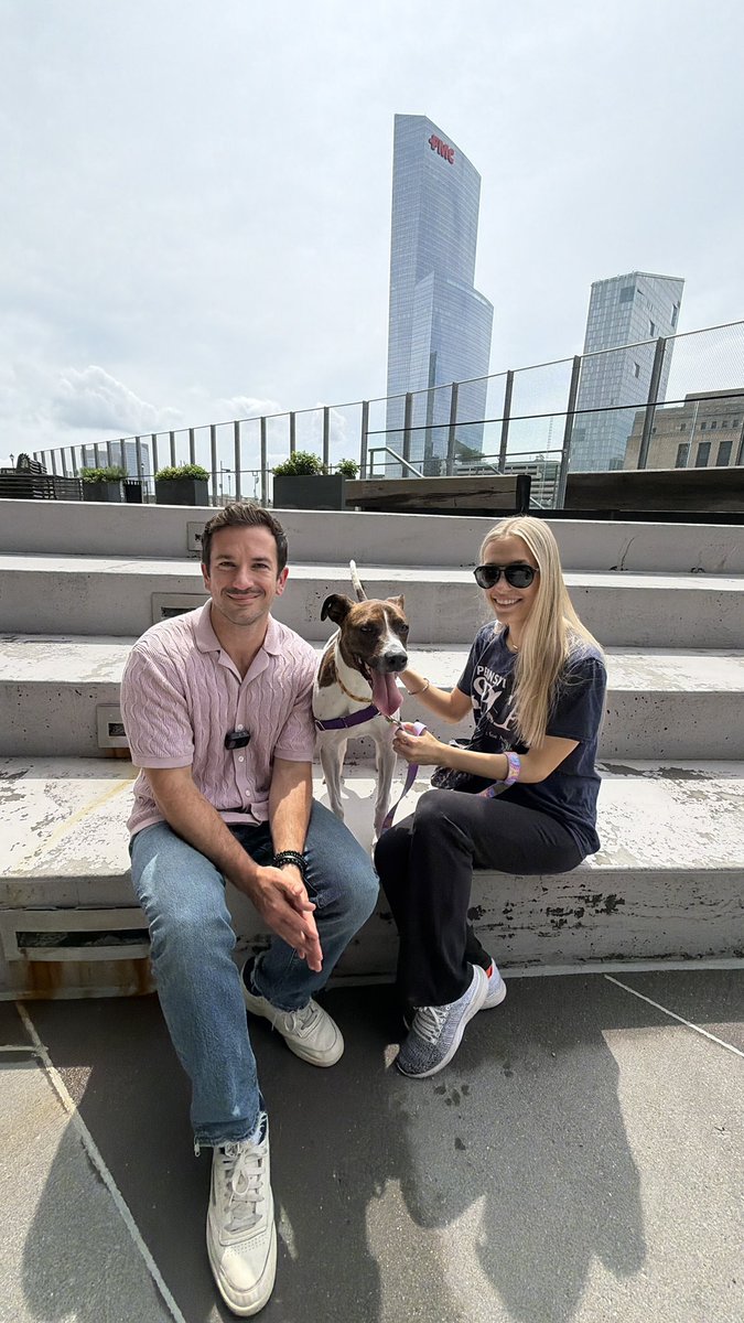 new965philly's tweet photo. #ADOPTED 🥹 Congrats to Terry Mommas on finding her people this weekend ❤️ Another #BennettsBuddies success story in the books 🐾 https://t.co/Jr0PN6uKwQ