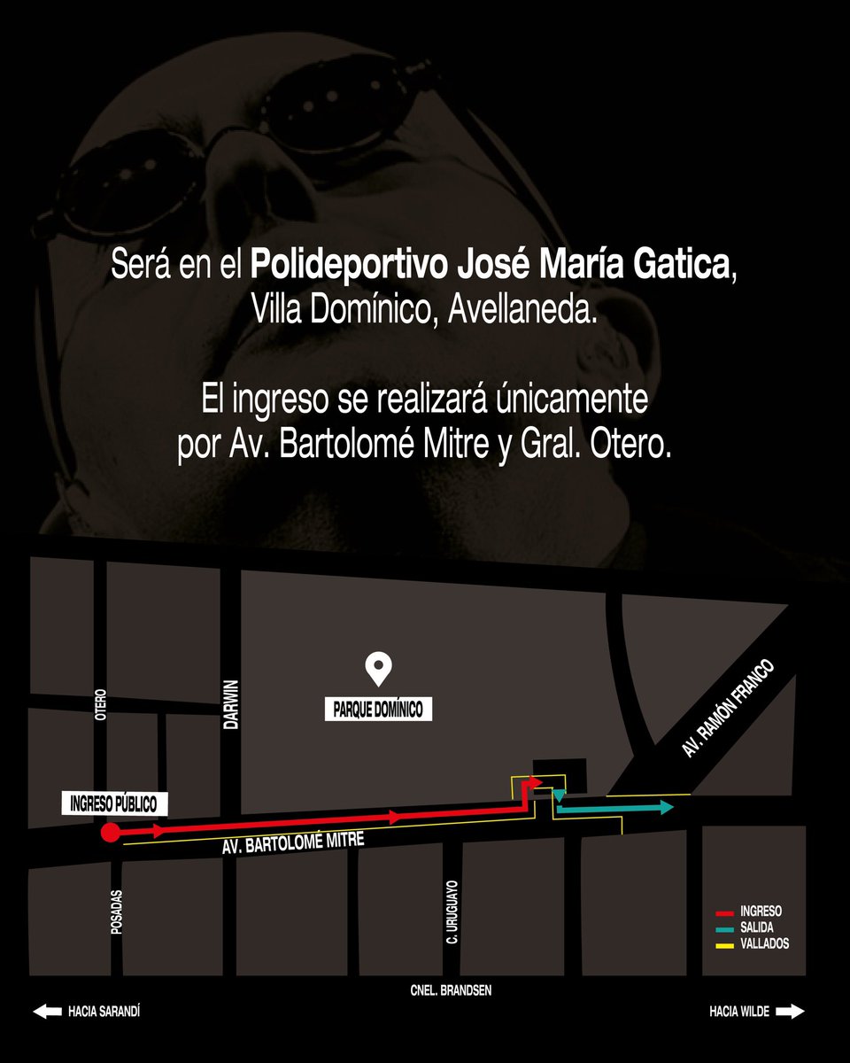 Indio_Solari_ok's tweet photo. Habrá baños químicos, postas de salud y postas de hidratación. https://t.co/loVoc8fZvC
