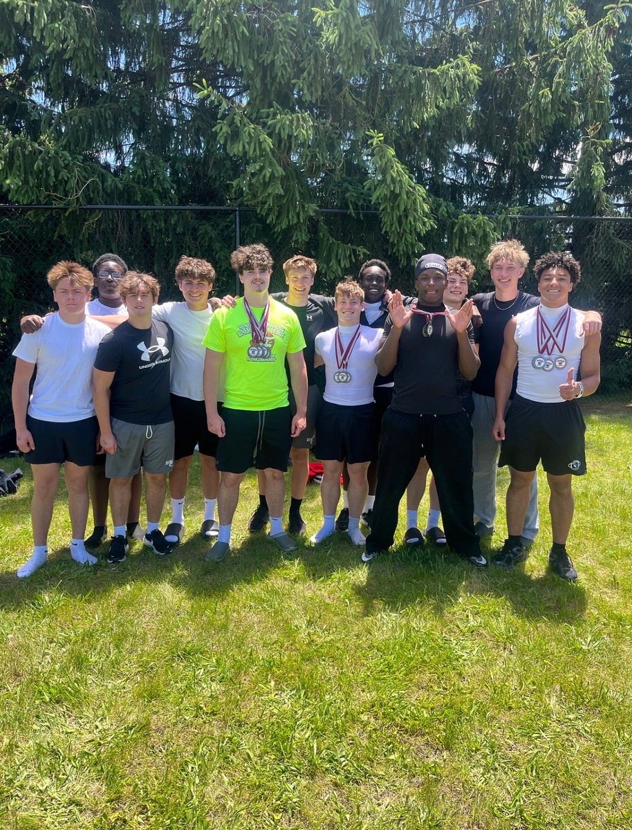ShepardHess98's tweet photo. Had a great day competing with @CVHS_Football at the New Oxford @wearetheox Lineman Challenge: 
1st Place Dumbbell Relay
1st Place Mystery/Sled 
2nd Place Beast Sled
2nd Place Overall Team
3rd Place Bench Press
3rd Place Individual https://t.co/uILtGIMd3E