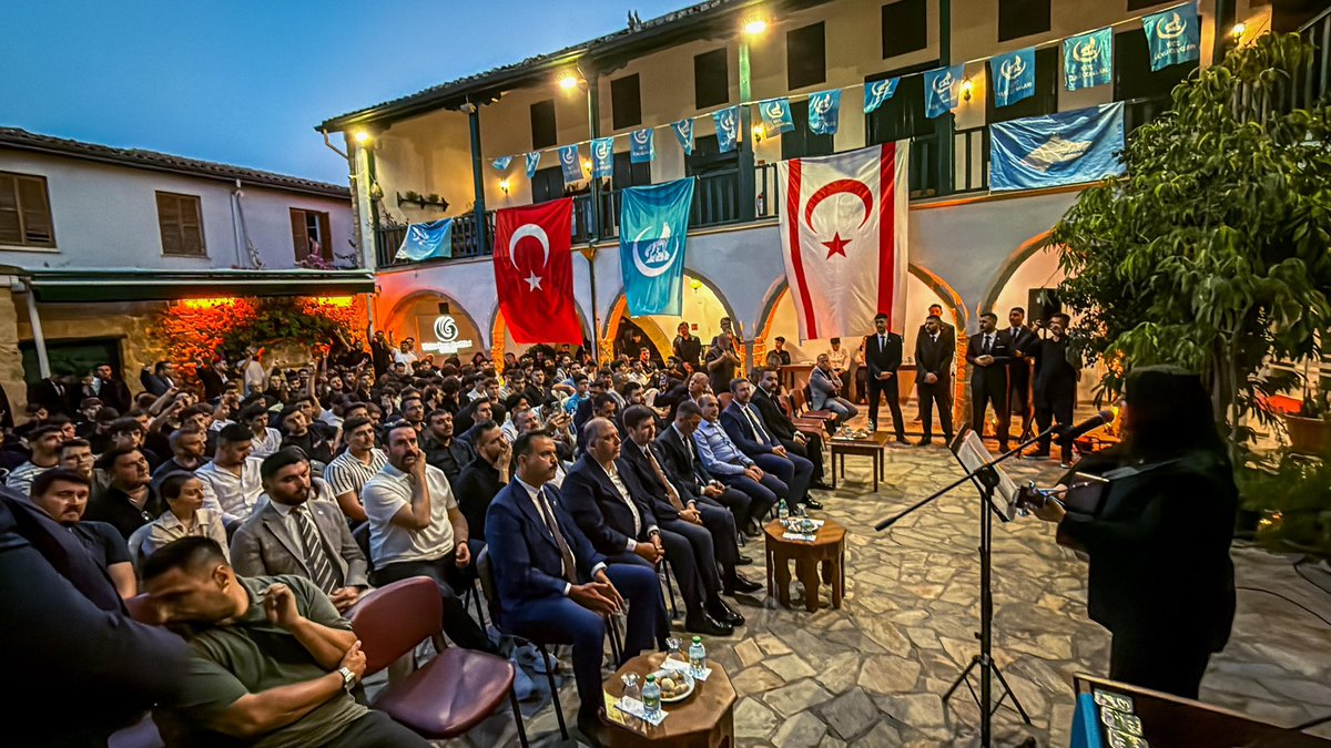 ayyildirim1's tweet photo. KKTC Ülkü Ocaklarımızın düzenlediği Başarı Ödülleri Töreni ve Konser Programı’na katılım sağladık.

Program kapsamında; spor, teknoloji, eğitim ve Teknocak projelerinde başarı gösteren gençlerimize ödüllerini takdim ederek başarılarını taçlandırdık. Gençlerimizin azmi, gayreti ve ortaya koydukları çalışmalar bizlere büyük bir gurur yaşattı.

Programın düzenlenmesinde emeği geçen KKTC Ülkü Ocakları teşkilatımızı tebrik ediyor, başarı gösteren tüm gençlerimizi yürekten kutluyorum. 🇹🇷