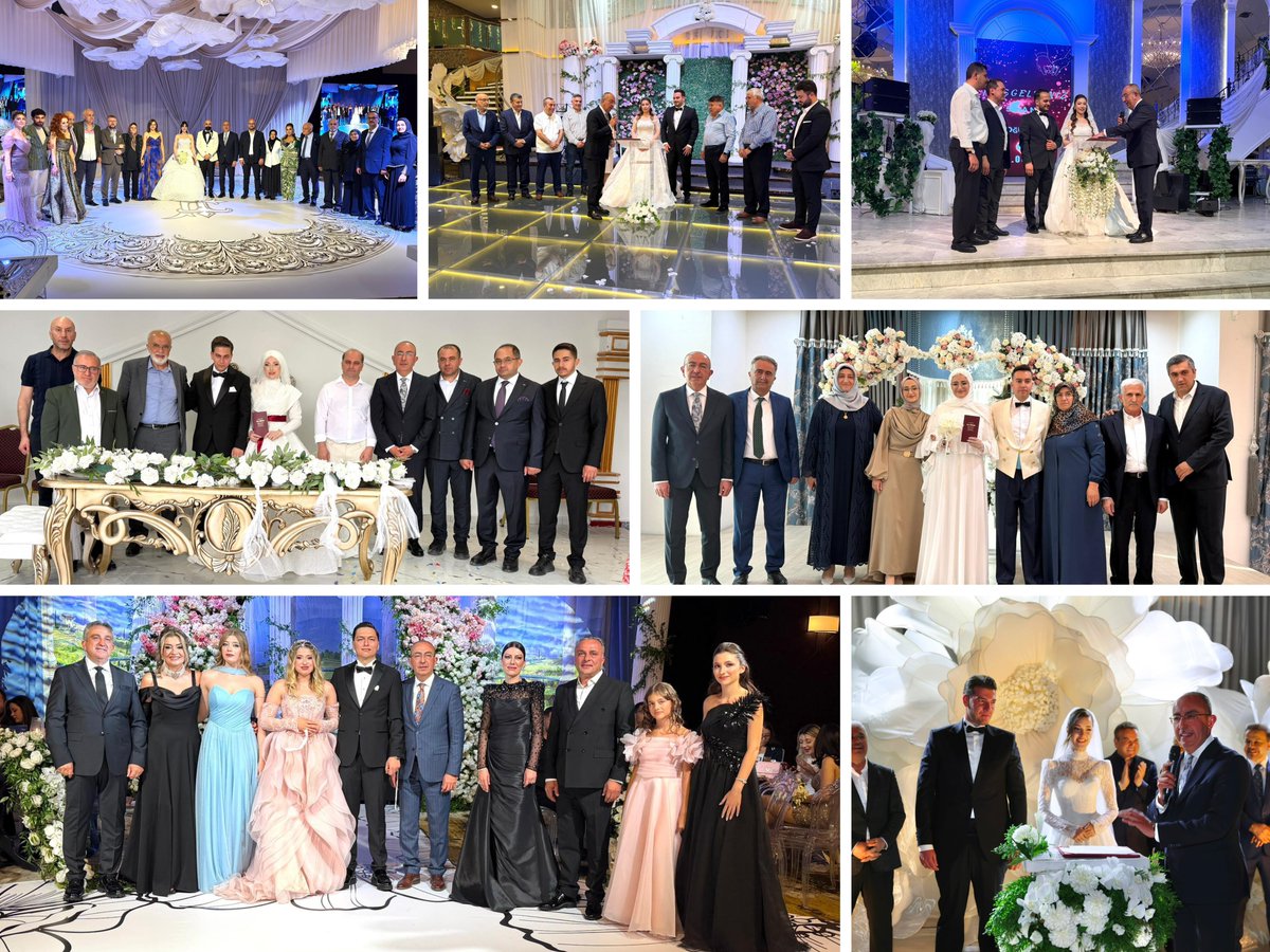 MustafaKavus's tweet photo. Gençlerimizin mutluluğunu paylaşmak, hemşehrilerimizle bir arada olmak hafta sonlarımızın en güzel telaşı…

✍️Beste & Alihan
✍️Zehra Şevval & Yusuf
✍️Sena Nur & Oğuzhan
✍️Feride & Tarık
✍️Bilge & Furkan 
✍️Elif & Melih
💍Sude & Şakir

Hayatlarını birleştiren kıymetli çiftlerimizi ve ailelerini tebrik ediyor, kurdukları yuvanın sevgi, huzur ve bereketle dolmasını diliyorum.