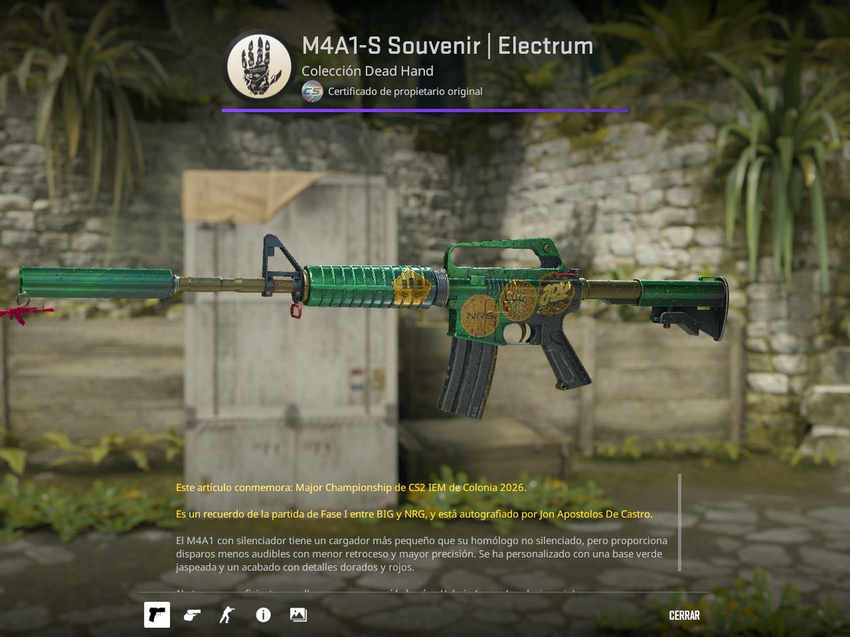 MichaelKromb's tweet photo. @CounterStrike made a memory https://t.co/2av8RNbbtJ