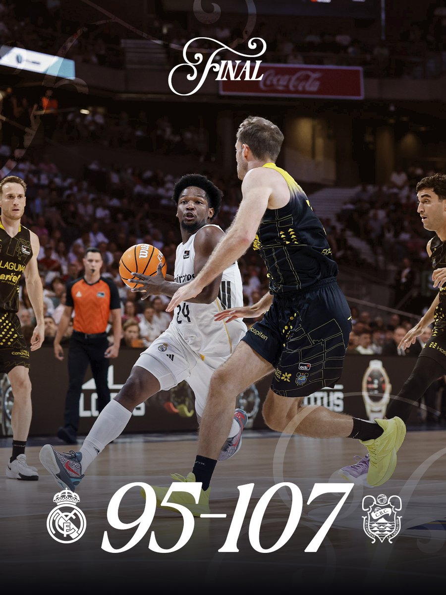 Vitoriacule's tweet photo. 🚨RIDICULO HISTORICO DEL MILLONARIO REAL MADRID DE SCARIOLO🚨

- Cae eliminado  con el Tenerife EN CUARTOS DE LA LIGA ACB DESPUES DE 18 AÑOS

-RECORDAD que el Real Madrid de los Hezonja,Facu campazzo,tavares TIENE EL MAYOR PRESUPUESTO DE LA HISTORIA (55 KILOS)

FLORENTINO QUEDATE https://t.co/gieXCOgtOv