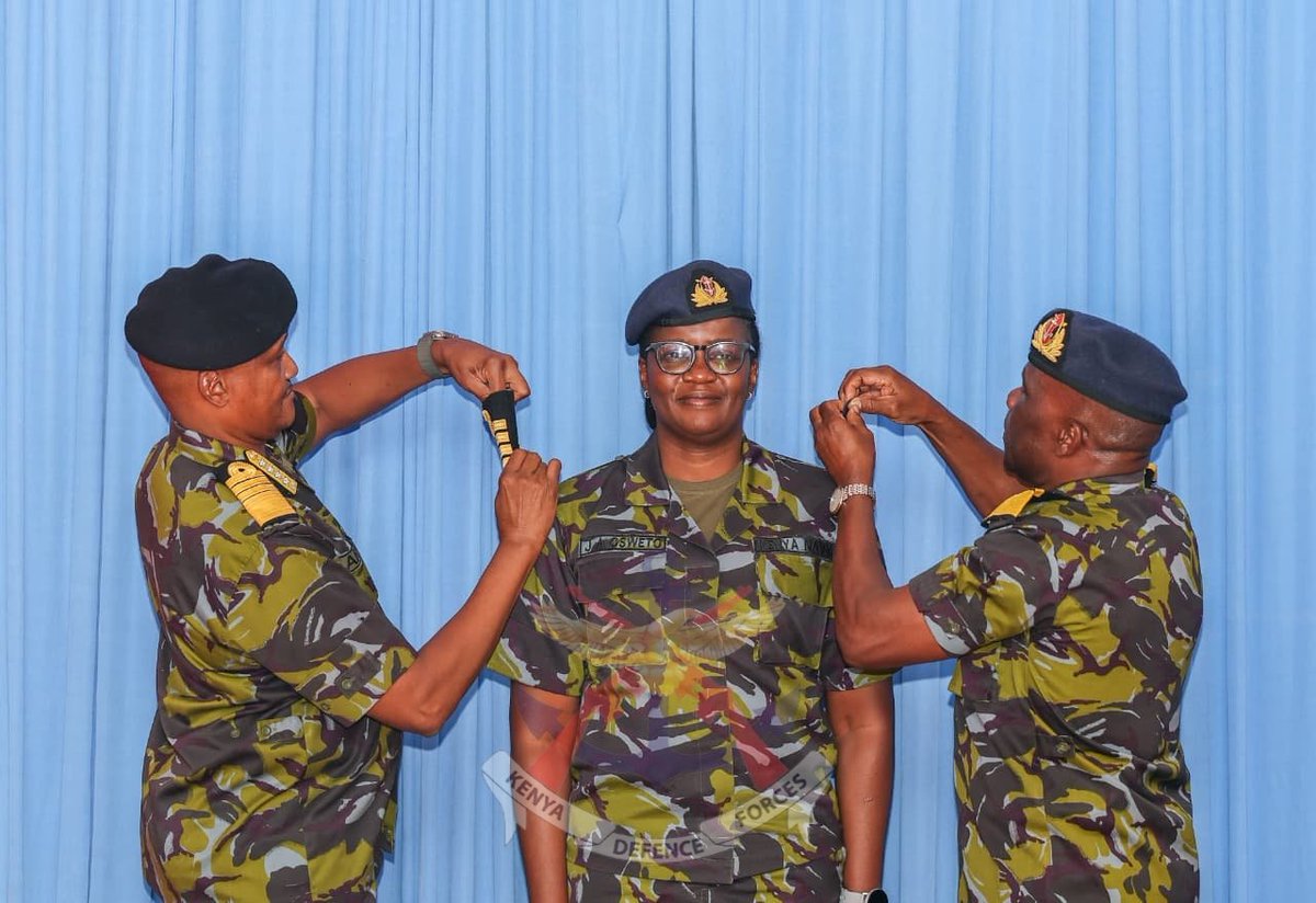 kdfinfo's tweet photo. Professional armed forces depend on strong leadership, clear command structures and a deliberate system of talent development to maintain operational effectiveness and institutional excellence. The recognition and advancement of deserving officers not only reward merit and dedication but also ensure that the military remains equipped with capable leaders prepared to navigate evolving security challenges and guide their formations in the fulfilment of national defence objectives. See more: https://t.co/4eR7chxLhB