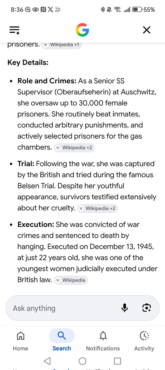 TonyRickelton's tweet photo. @tnonfire @Cthulhucachoo @RiseAgainstEvil @matthewparkscpt There's very little difference between evil alice and the Hyena of Auschwitz, Irma Grese. They both have a sick and twisted fascination with death and they revel in the abject suffering of the victims. The only difference is that Irma was executed for her crimes... https://t.co/H1OnJBAKz3