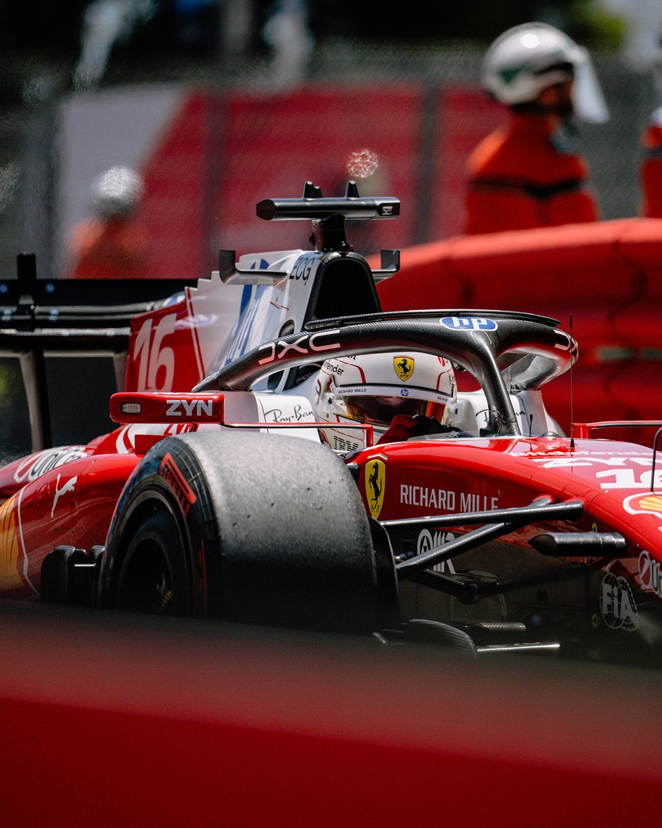 ScuderiaFerrari's tweet photo. Free practice ✔️ Quali ✔️ Race 🔜 https://t.co/QZ4uB70L2j