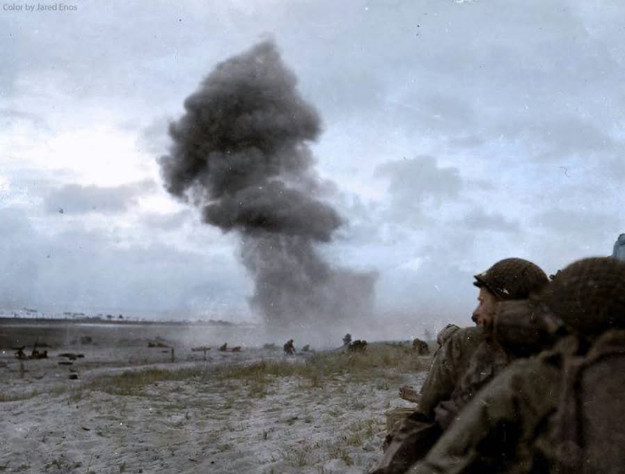 VoicesofWW2's tweet photo. 82 years ago this morning, everything went wrong at Utah Beach and it saved thousands of lives.

Utah was the westernmost of the five D-Day beaches, assigned to the American 4th Infantry Division. H-Hour was 6:30 AM. The first wave of 300 men climbed down into their landing craft in rough seas, pointed themselves at the French coastline, and headed in.

The current took them.

Strong tidal currents pushed every boat 2,000 yards south of the intended landing zone. The men hit the beach in completely the wrong place, a sector they had never trained for, in positions that appeared on no plan.

Standing on that unfamiliar sand, in the middle of an invasion, under fire, was a 56-year-old general walking with a cane.

Brigadier General Theodore Roosevelt Jr. had requested to be in the very first wave. His commanders said no. He wrote a second letter. They relented. He was the only general and the oldest man in the first wave on D-Day, and he had a heart condition and severe arthritis in addition to the cane.

When the ramps dropped, Roosevelt walked off the boat and onto the beach. He stood upright under fire, studied the terrain, and made a decision that would define the entire operation at Utah.

He was not going back. He was not redirecting to the planned sector. He looked at what was in front of him and said seven words that became one of the most famous quotes of the war.

"We'll start the war from right here."

Roosevelt personally walked the beach on foot, rallying men, pointing at the seawall, leading group after group up and over it toward the German positions. He did it repeatedly. He did it under direct fire. Every junior officer and enlisted man on that beach could see their general, cane in hand, walking calmly toward the enemy.

What Roosevelt could not have fully known in that moment was that the wrong sector was actually better. The current had deposited them near a stretch of coastline where Allied bombers had already destroyed the main German strongpoint. The planned landing zone had two strongpoints, both largely intact. By landing in the wrong place, the 4th Infantry Division had accidentally avoided the killing ground they were supposed to walk into.

197 Americans were killed or wounded at Utah Beach on D-Day.

At Omaha Beach, 13 miles to the east, the number was 2,400.

Utah was not easy. The men still crossed open sand under fire. They still lost people. But the combination of Roosevelt's calm leadership, the accidental landing position, and the 82nd and 101st Airborne troops who had been holding the inland roads since midnight meant that Utah Beach became the most successful landing of the entire invasion.

23,250 American soldiers and 1,700 vehicles were ashore by nightfall.

Theodore Roosevelt Jr. was awarded the Medal of Honor for what he did that morning. He never received it in person. He died of a heart attack on July 12th, 1944, five weeks after D-Day, still in France.

His younger brother Quentin had been shot down and killed over France in World War One, 26 years earlier. Theodore had come back to finish it.

Today is June 6th.

Remember them.