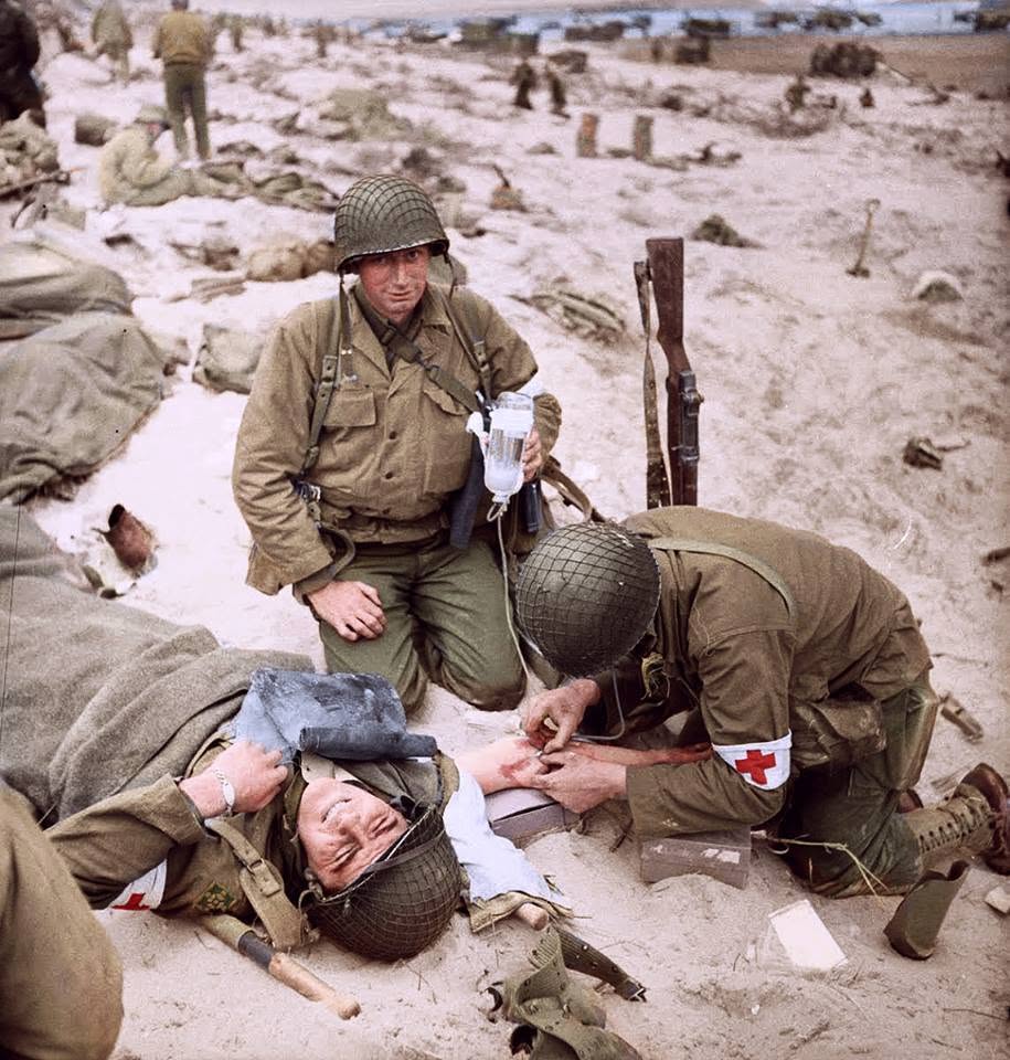 VoicesofWW2's tweet photo. 82 years ago this morning, everything went wrong at Utah Beach and it saved thousands of lives.

Utah was the westernmost of the five D-Day beaches, assigned to the American 4th Infantry Division. H-Hour was 6:30 AM. The first wave of 300 men climbed down into their landing craft in rough seas, pointed themselves at the French coastline, and headed in.

The current took them.

Strong tidal currents pushed every boat 2,000 yards south of the intended landing zone. The men hit the beach in completely the wrong place, a sector they had never trained for, in positions that appeared on no plan.

Standing on that unfamiliar sand, in the middle of an invasion, under fire, was a 56-year-old general walking with a cane.

Brigadier General Theodore Roosevelt Jr. had requested to be in the very first wave. His commanders said no. He wrote a second letter. They relented. He was the only general and the oldest man in the first wave on D-Day, and he had a heart condition and severe arthritis in addition to the cane.

When the ramps dropped, Roosevelt walked off the boat and onto the beach. He stood upright under fire, studied the terrain, and made a decision that would define the entire operation at Utah.

He was not going back. He was not redirecting to the planned sector. He looked at what was in front of him and said seven words that became one of the most famous quotes of the war.

"We'll start the war from right here."

Roosevelt personally walked the beach on foot, rallying men, pointing at the seawall, leading group after group up and over it toward the German positions. He did it repeatedly. He did it under direct fire. Every junior officer and enlisted man on that beach could see their general, cane in hand, walking calmly toward the enemy.

What Roosevelt could not have fully known in that moment was that the wrong sector was actually better. The current had deposited them near a stretch of coastline where Allied bombers had already destroyed the main German strongpoint. The planned landing zone had two strongpoints, both largely intact. By landing in the wrong place, the 4th Infantry Division had accidentally avoided the killing ground they were supposed to walk into.

197 Americans were killed or wounded at Utah Beach on D-Day.

At Omaha Beach, 13 miles to the east, the number was 2,400.

Utah was not easy. The men still crossed open sand under fire. They still lost people. But the combination of Roosevelt's calm leadership, the accidental landing position, and the 82nd and 101st Airborne troops who had been holding the inland roads since midnight meant that Utah Beach became the most successful landing of the entire invasion.

23,250 American soldiers and 1,700 vehicles were ashore by nightfall.

Theodore Roosevelt Jr. was awarded the Medal of Honor for what he did that morning. He never received it in person. He died of a heart attack on July 12th, 1944, five weeks after D-Day, still in France.

His younger brother Quentin had been shot down and killed over France in World War One, 26 years earlier. Theodore had come back to finish it.

Today is June 6th.

Remember them.