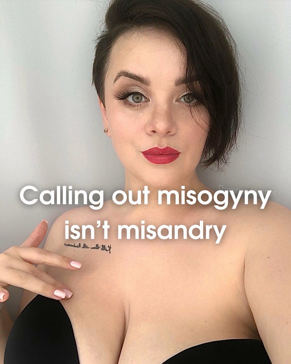 domme_vesper's tweet photo. Every time I point out misogyny, a man accuses me of misandry.

An interesting reaction.

Almost as if he cannot imagine a woman existing for any purpose other than making men comfortable 😏 https://t.co/huC1s9ms6f