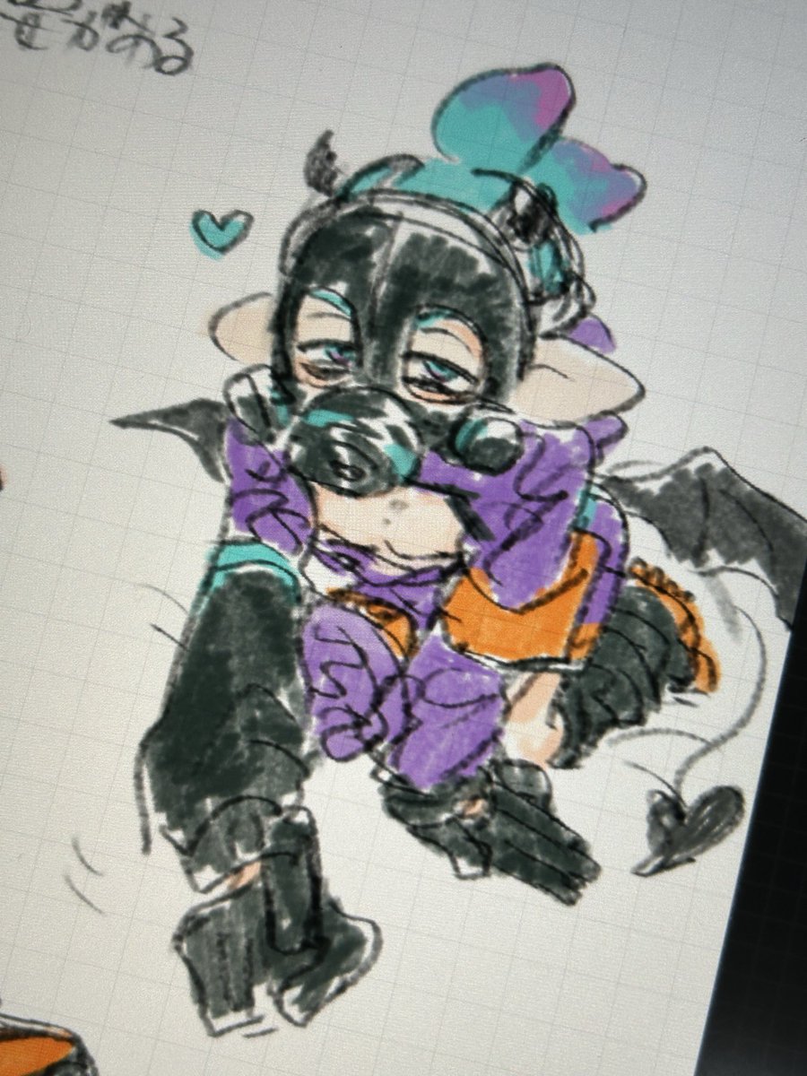 fotmaaaru's tweet photo. ただの私の癖ド幻覚淫魔アロマスを供養 https://t.co/W5AZKLjFqM