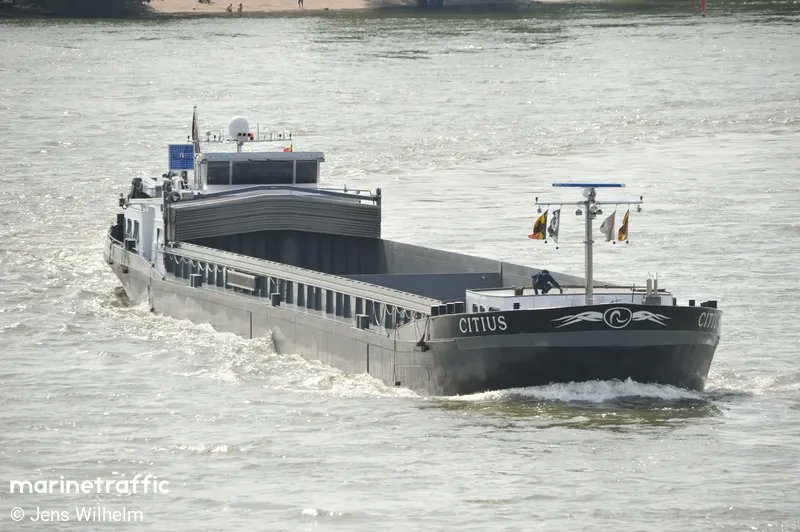 Michu_1980's tweet photo. 🚢 CITIUS 🇧🇪
86m, 1688t, 2003r.
#żeglugaśródlądowa
#InlandNavigation https://t.co/N3JTXMmhqP