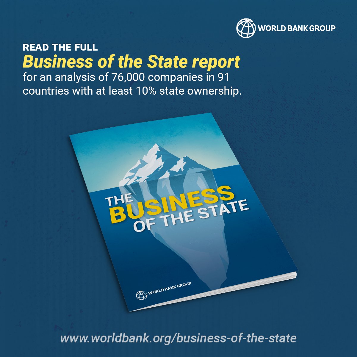 WBGPubs's tweet photo. Delve into the #BOSReport, which draws on evidence from 91 countries to examine how state participation shapes private investment, productivity, technology adoption, and more: https://t.co/kjqWnVAHno https://t.co/4oHYiotrbC