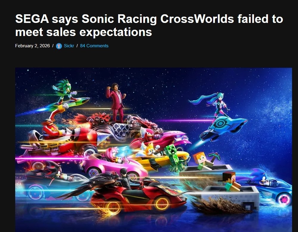 MadamSavvy's tweet photo. lol. lmao even. I did not know SEGA was down this bad. 

Maybe pandering to the mentally ill western men who wont let anyone else enjoy sonic was a bad idea. 

maybe focusing on "diverse hiring" and getting fat ugly bitches was a bad idea. https://t.co/O8YiG12sXn