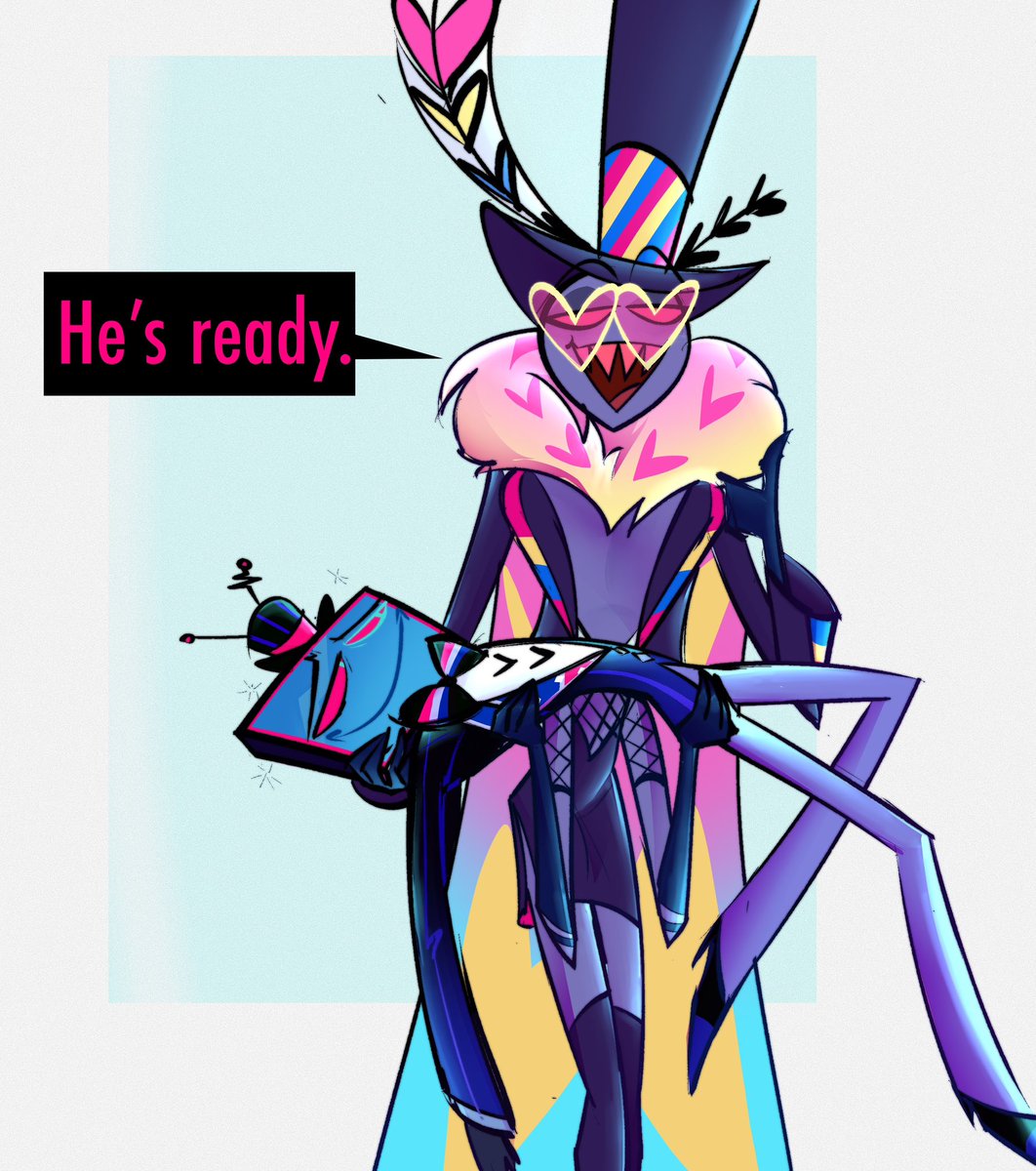 VividNyx's tweet photo. #VoxVal #Staticmoth
Val had to sedate him https://t.co/j2YP0BuIem