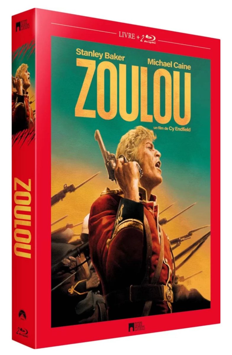 HistoryScope's tweet photo. J'ai le plaisir et l'honneur de vous annoncer la sortie chez @RiminiEditions de la sublime édition Blu Ray du "Zoulou" de Cy Enfield, classique du Film historique britannique sorti en 1964, dans laquelle je présente le film et son contexte au cours d'une interview de 49 mn. https://t.co/CYOk9XIIJu