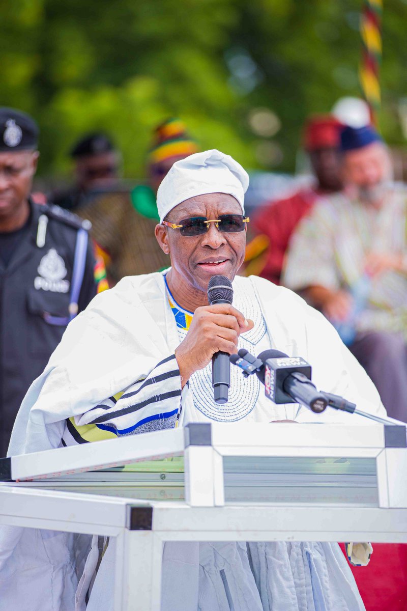 ubidsgh's tweet photo. Prof. Emmanuel Kanchebe Derbile, Vice-Chancellor of UBIDS, joined stakeholders at the sod-cutting ceremony for a modern Seating and Meeting Hall at the Wa Naa’s Palace, reaffirming UBIDS’ commitment to community development and collaboration with traditional authorities.
#UBIDS https://t.co/6NoSIJ4pYA