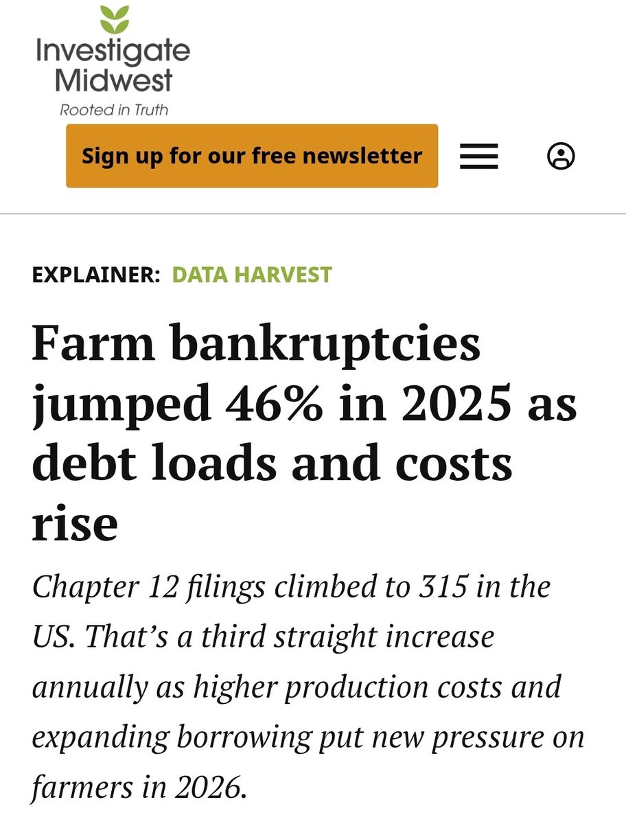 WisconsinProg's tweet photo. @TomTiffanyWI Unlike the many farms you and Trump have put out of business https://t.co/bfjIvhJd8P