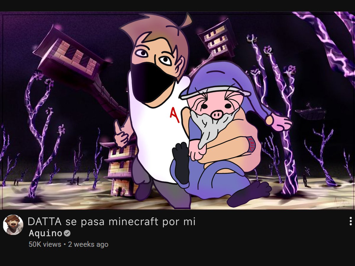 GitoNex_Tv's tweet photo. NUEVO VIDEO EN AQUI- a que? A nono, solo es un curi.
#aquinofanart #curimeme #Datta https://t.co/nIueu9yRSI