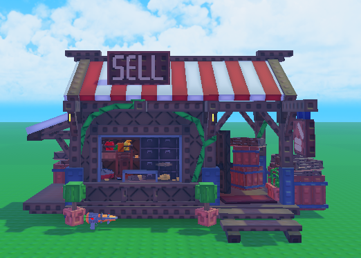 GardenersLegacy's tweet photo. First look at our Sell Shop Stand! 
We'd love to hear your thoughts.👀💸

#RobloxDev #GameDev #SneakPeek https://t.co/ODfjYitNJR