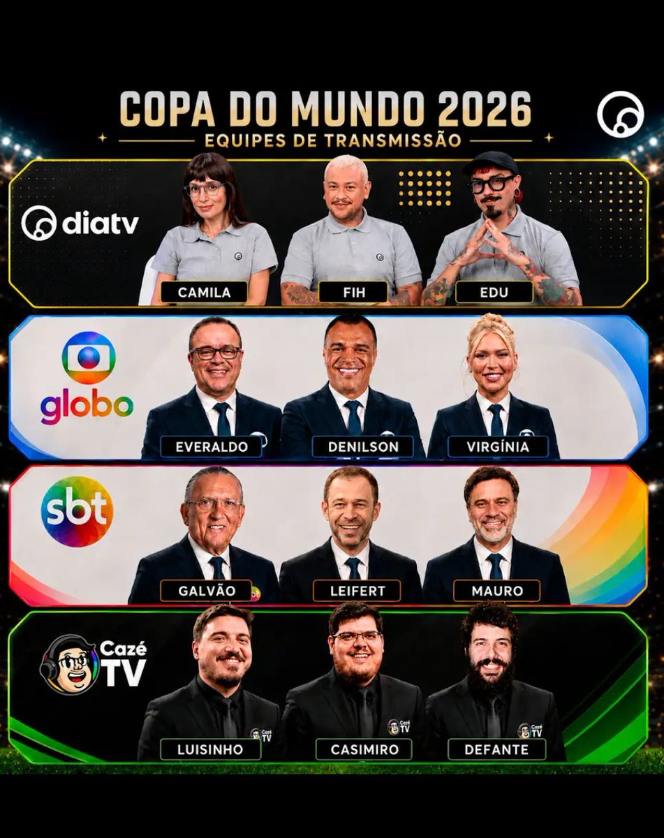JoselitoDev's tweet photo. Povo falando da Virgínia na Globo... Da CazeTV..

Mas e a DiaTV?? Ninguém tá falando... https://t.co/x3SOq7mJFf