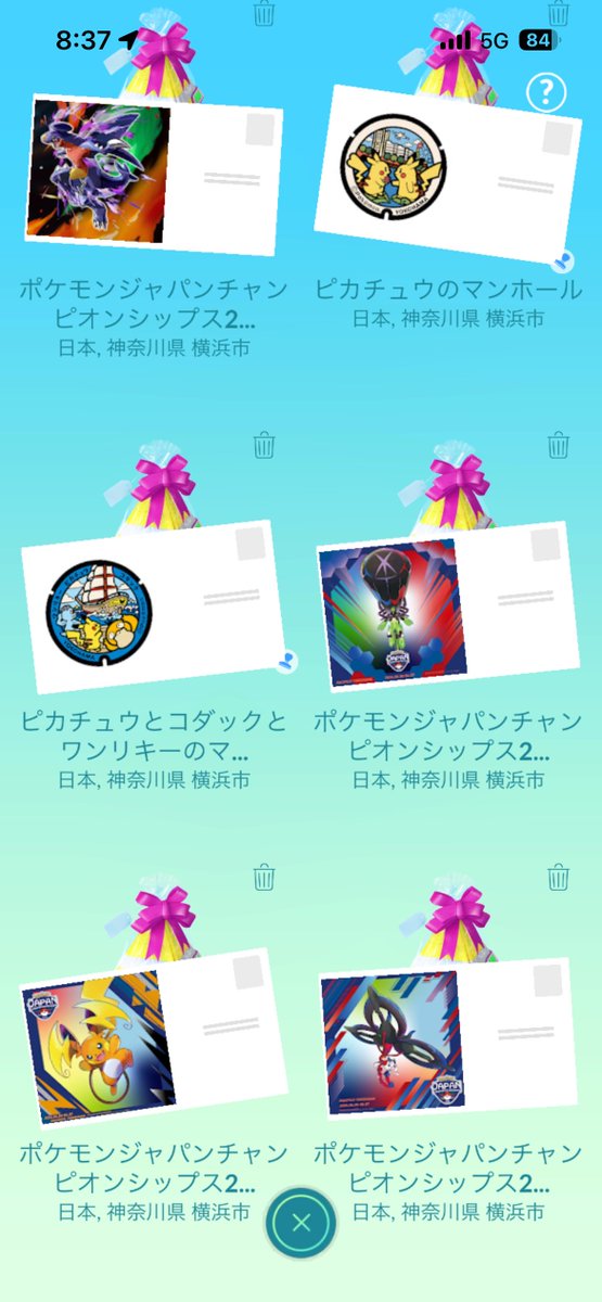 POU_34's tweet photo. @tyler_ptcgl ポケストップも専用のが作られていてそれだけでも来た甲斐はありますw

一応サイドイベント用にデッキ持ってきたけど重いから後悔してます https://t.co/UyOef0NpE8