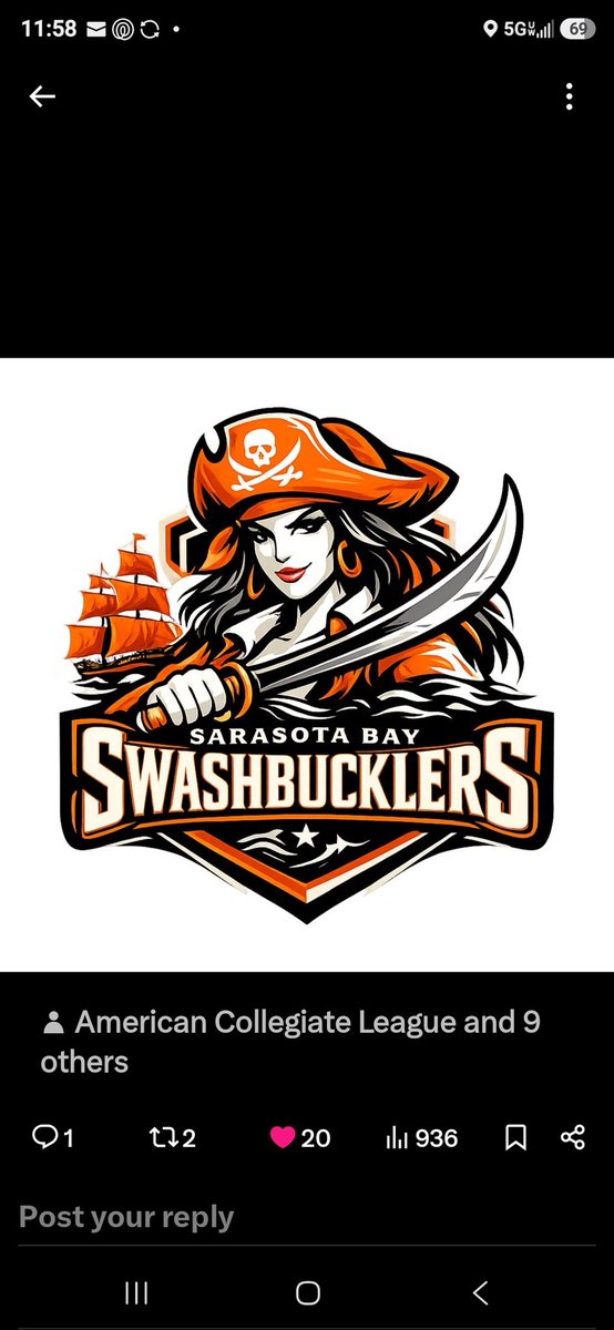 Zpackett71's tweet photo. Super excited about getting back on the field next week with @FGCLsoftball, Coach @KaileyWyckoff, and teammates! @NCAAPortal @JucoTransfer @TransferPortal #piratelife #swashbucklers https://t.co/1JubFJusX8