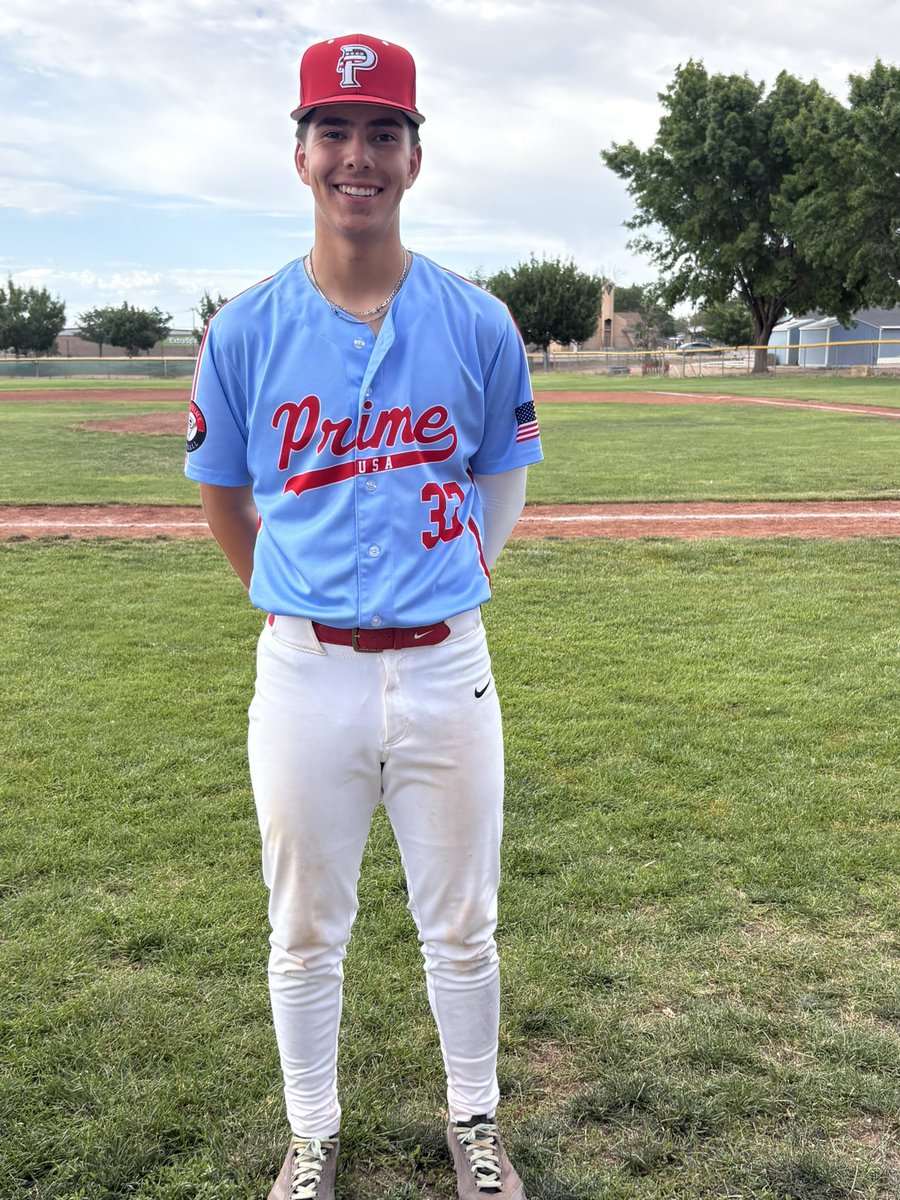 FiveToolNM's tweet photo. F: @DukeCityPrime White 2027 8, Southwest Snipers 17U Salazar 7
PoG: @joaquinl_33 2-3, 2RBI https://t.co/dpoLZD4CED