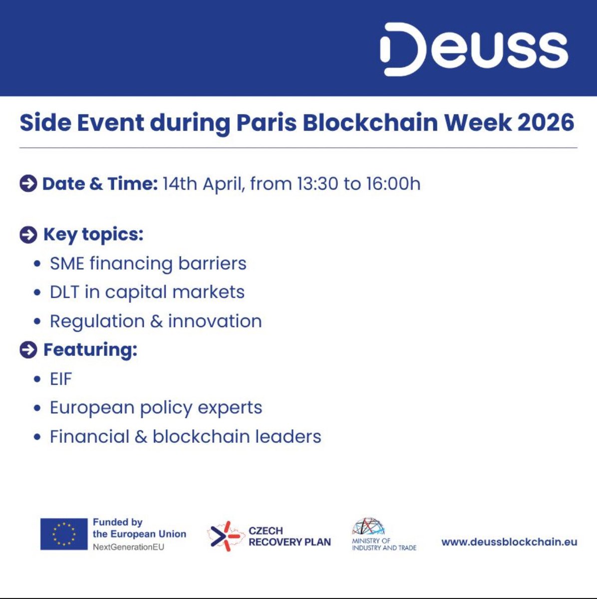 Francis37879301's tweet photo. 🚨QUANT🚨 EU Project Deuss!! PART 1. #qnt #quant #interoprability #overledger #eu @DPGmaximus @KingChanning 
You are not Bullish enough on QUANT!!! https://t.co/NgUOGsYLHJ