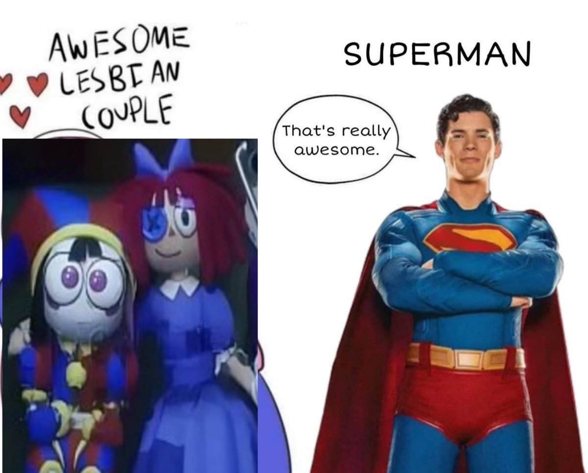 xoxoShadowfan03's tweet photo. Superman approves 🙂‍↕️ https://t.co/kVcHA5QIgX