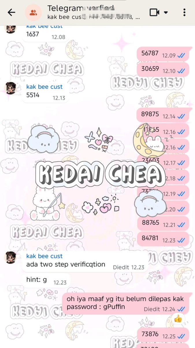 cheatesti's tweet photo. testimoni 1582 - 1585 #cheatesti 
☆⁠ 100 nokos telegram 
☆⁠ nokos WhatsApp garansi
☆⁠ HBO max 1B https://t.co/Yi998RtE05
