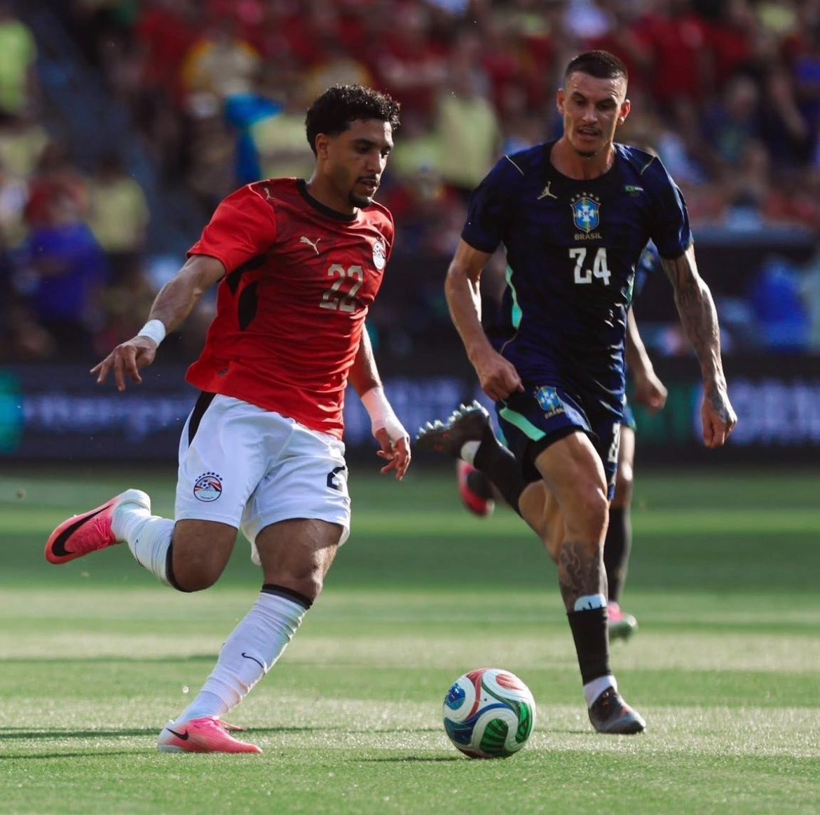 pfermincano's tweet photo. 🔚 ¡FINAL!

Brasil se lleva el triunfo ante Egipto en amistoso Pre-Mundial

🇧🇷 Brasil 2-1 Egipto 🇪🇬 

#WorldCup2026 #AfricanFootball https://t.co/27CKnGtRXa