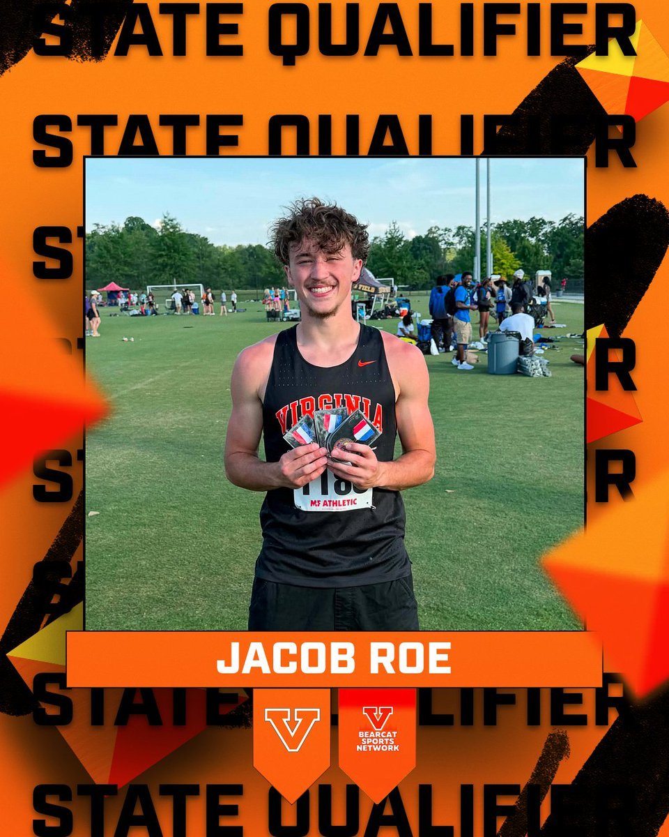 bearcatnetwork's tweet photo. A BUSY DAY ON THE TRACK!

Senior Jacob Roe closes out his outdoor track career with a bronze medal with the 4x100 Relay Team, and a pair of 4th place finishes in the 300M Hurdles (so close!) and the 4x400 Relay!

A strong athletic career at Virginia High for Jacob!

GO 'CATS! https://t.co/f7OmxW8IwH