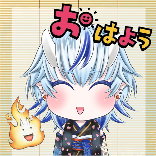 Amanoya_Siki's tweet photo. おはのや〜！！🥀
朝早く起きると色々時間使えて
得した気分になるなぁ〜☺️
今朝も修正お願いされたとこ直して
提出までしてきたぜ！！︎👍🏻
閻魔様のお手伝いも頑張ってくんぞー！
 #おはようVTuber https://t.co/Z0Bvs5Xdyj
